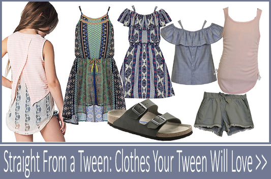 Straight from a Tween: Top Summer Designer Picks for Tweens. Clothes Your Tween Will Love.