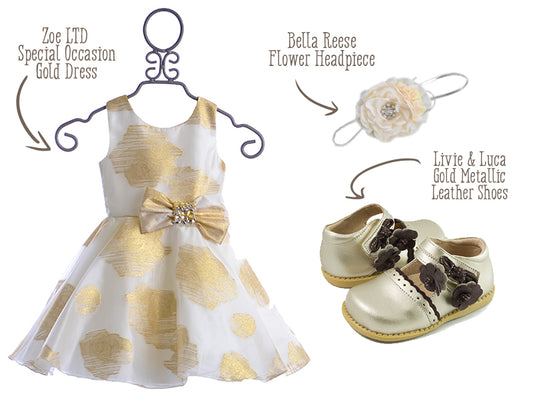 Winter Wedding Flower Girl Looks from Head to Toe