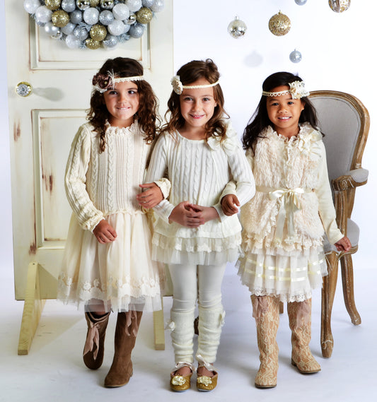 Girls Boutique Clothing for Christmas Card Photos