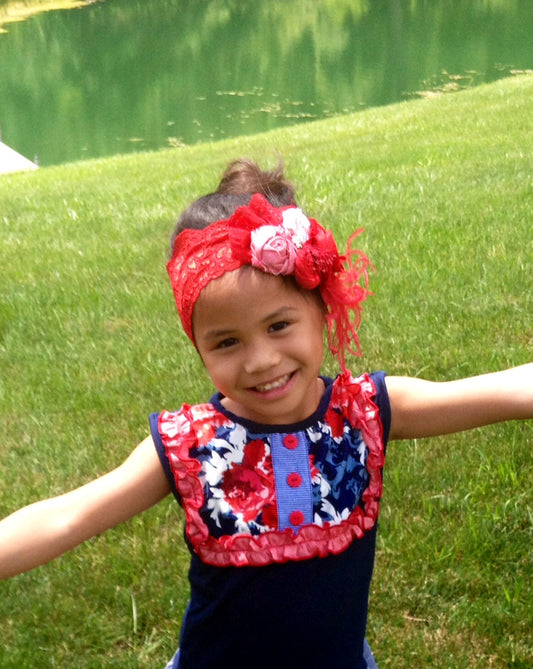 Celebrating Foreign Adoption as Reena Celebrates the 4th of July!